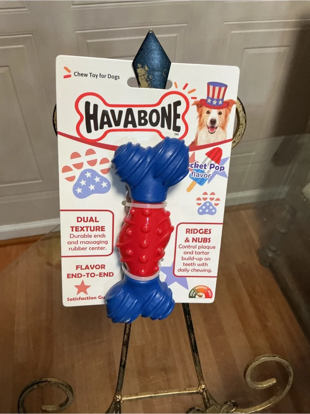 Havabone Dental Bone - Made with Bamboo Fiber and a Massaging Rubber 5.5